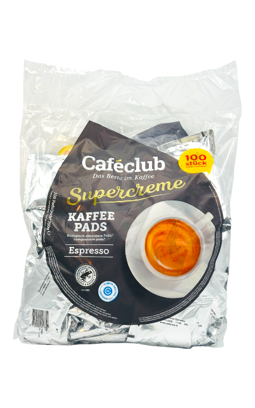 Supercreme Megabeutel Espresso 100 st. Pod