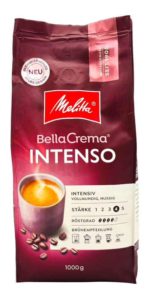 Bella Crema Intenso Bohnen