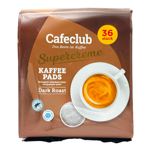 Supercreme Dark Roast 36 st. Pod