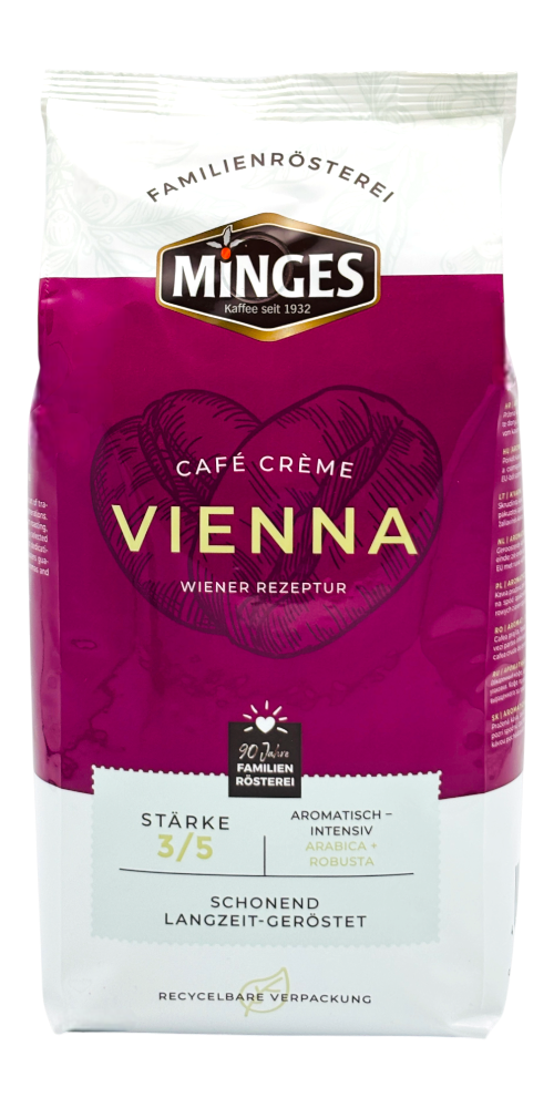 Café Crème Vienna Bohnen