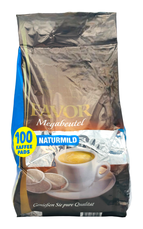 Megabeutel Mild 100 st. Kaffeepad