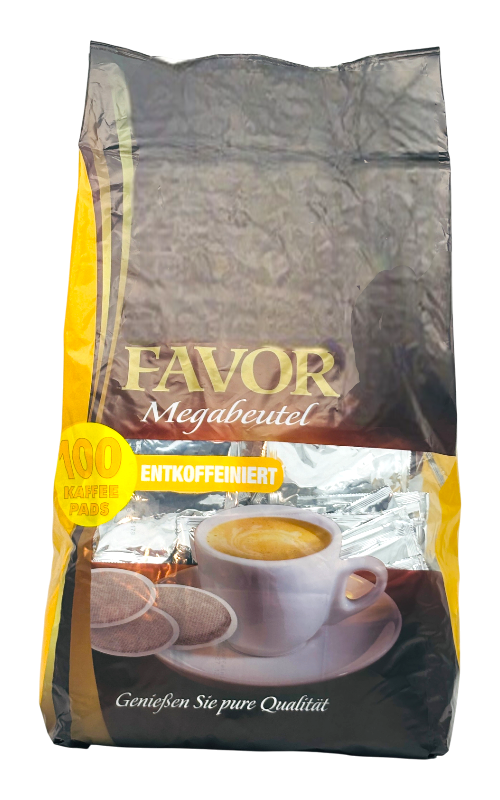 Megabeutel Entkoffeiniert 100 st. Kaffeepad