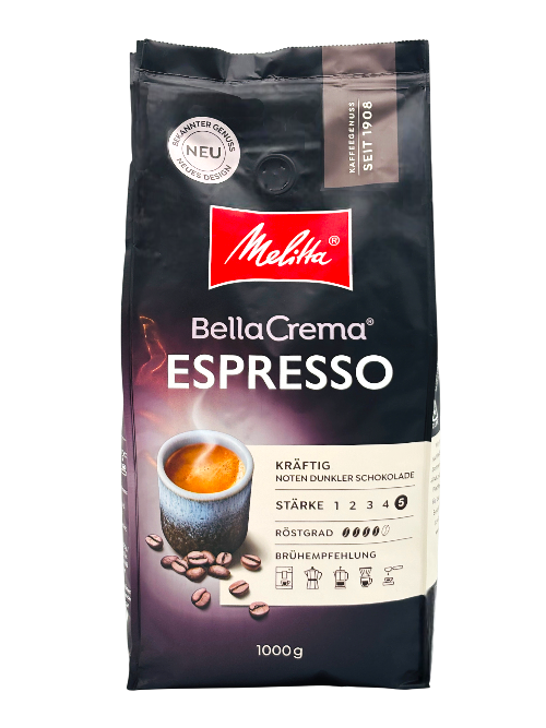 Bella Crema Espresso Bohnen