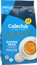 56 Coffee pods Cafeclub Supercreme Mild Roast