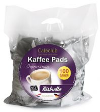 100 Koffiepads Cafeclub Supercreme Ristretto Megapack