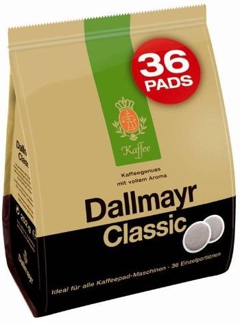36 Coffee Pods Classic Dallmayr