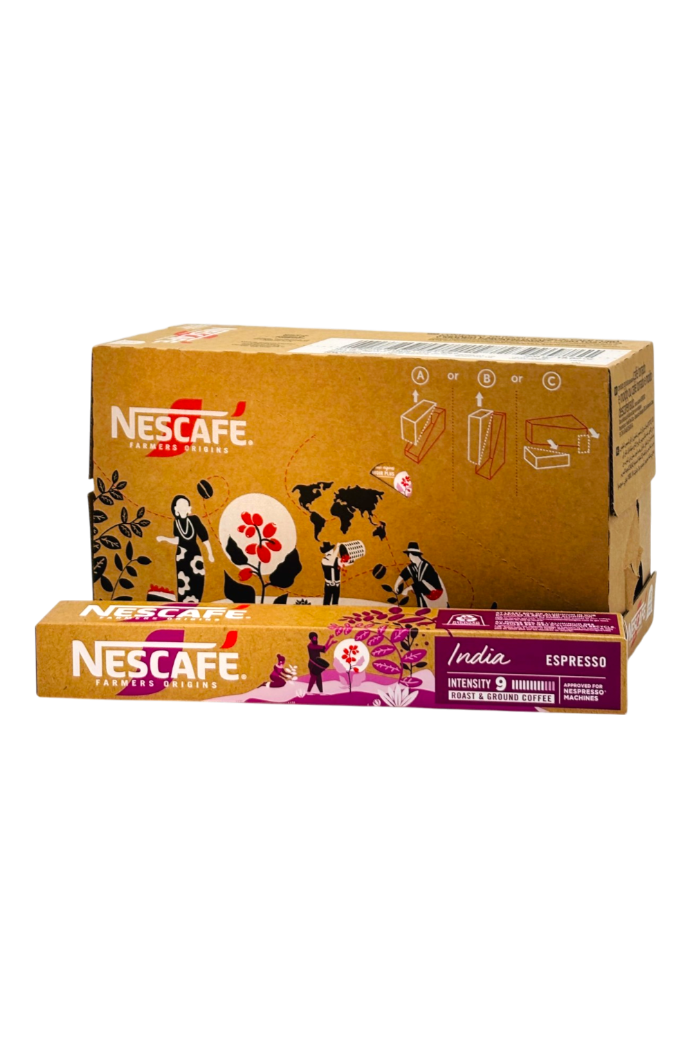 120 Nescafe Farmers Origins India Espresso Nespresso Capsule